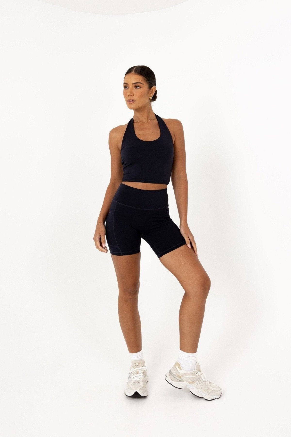 Noosa Active Bottoms Premium 6" Bike Shorts - Navy