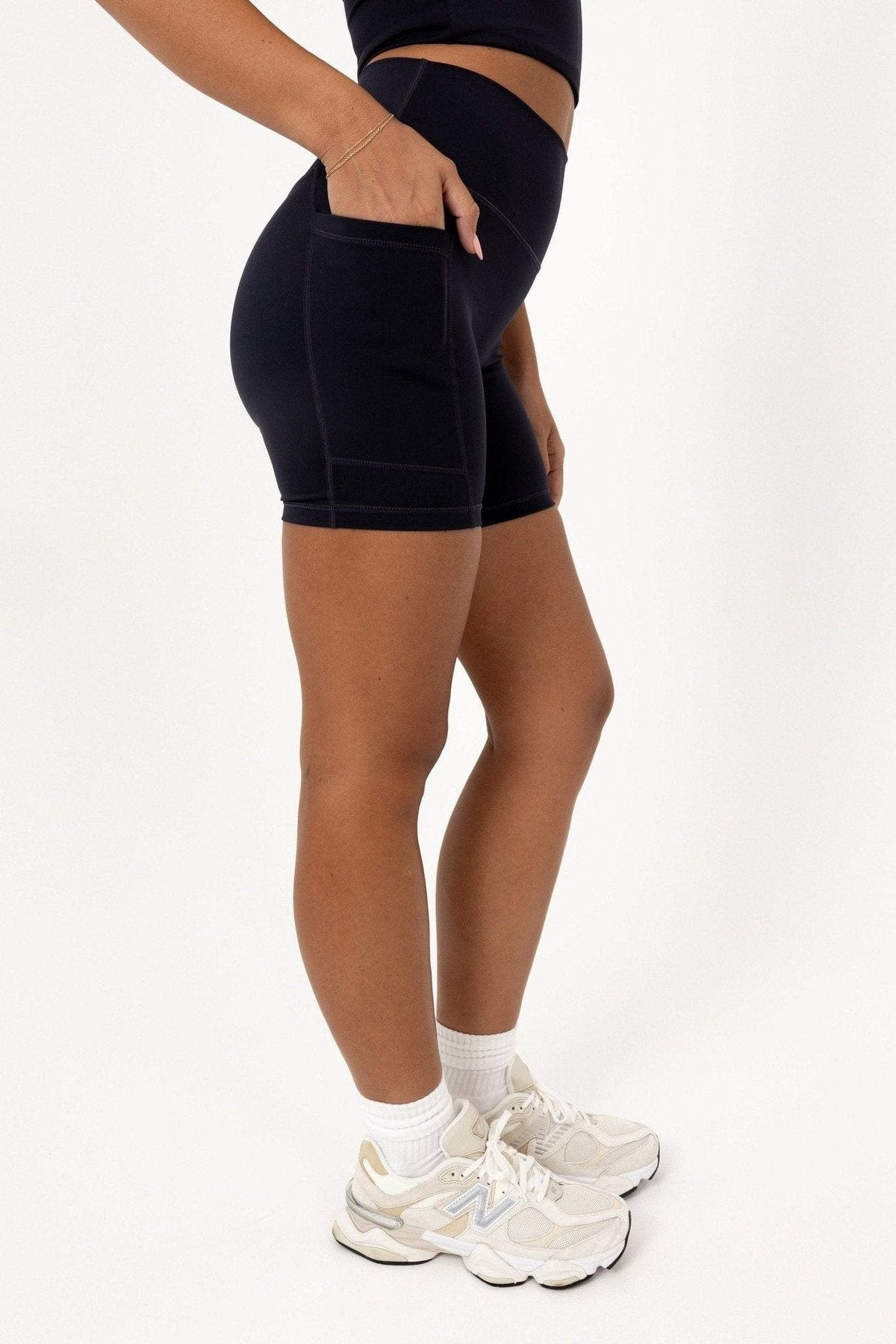 Noosa Active Bottoms XS Premium 6" Bike Shorts - Navy