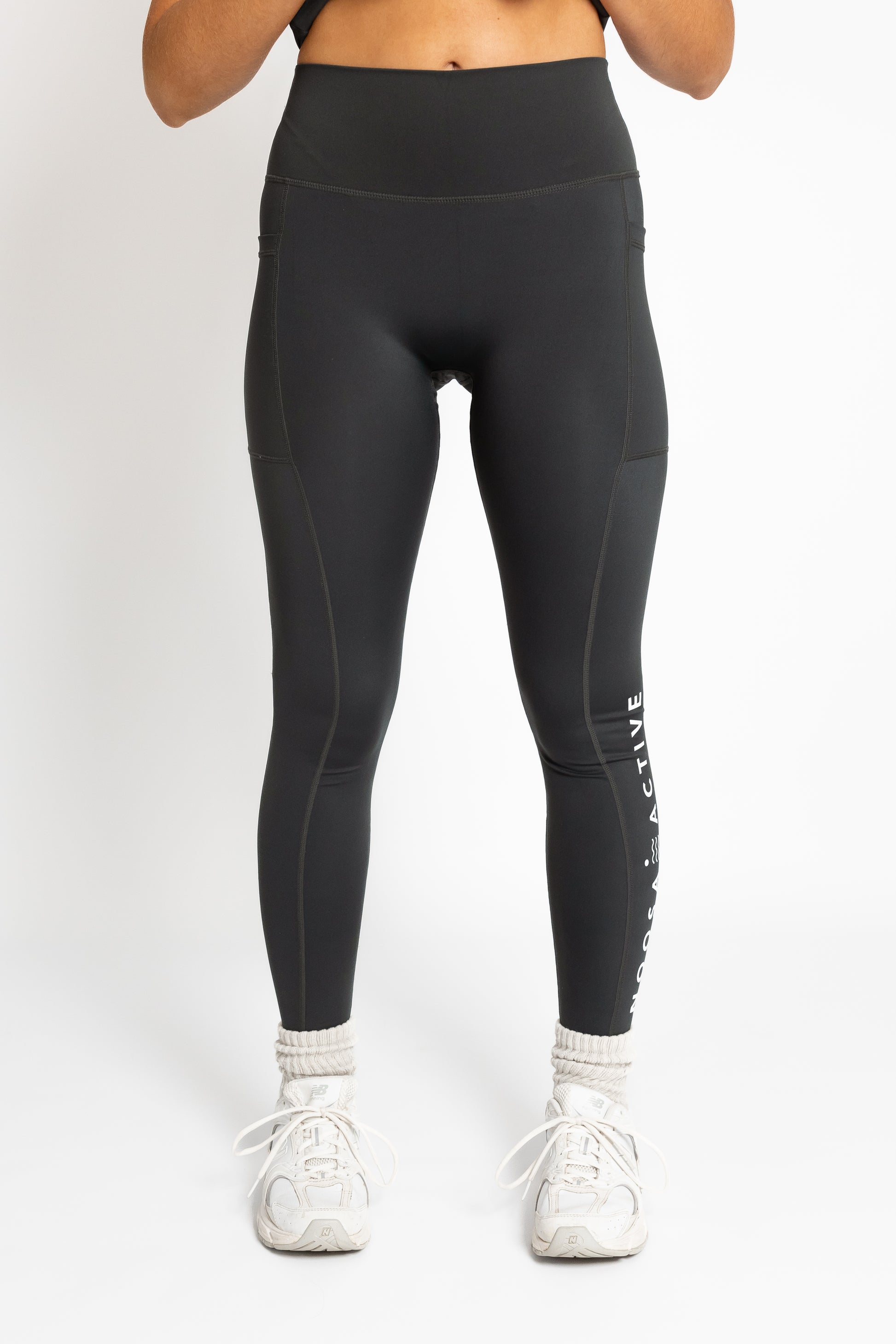 Premium Full Length Leggings - Forest Green - Noosa Active